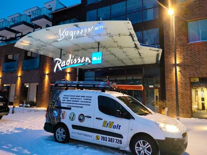 Usługi elektryczne , monitoring , alarm , płyta indukcyjna , serwis