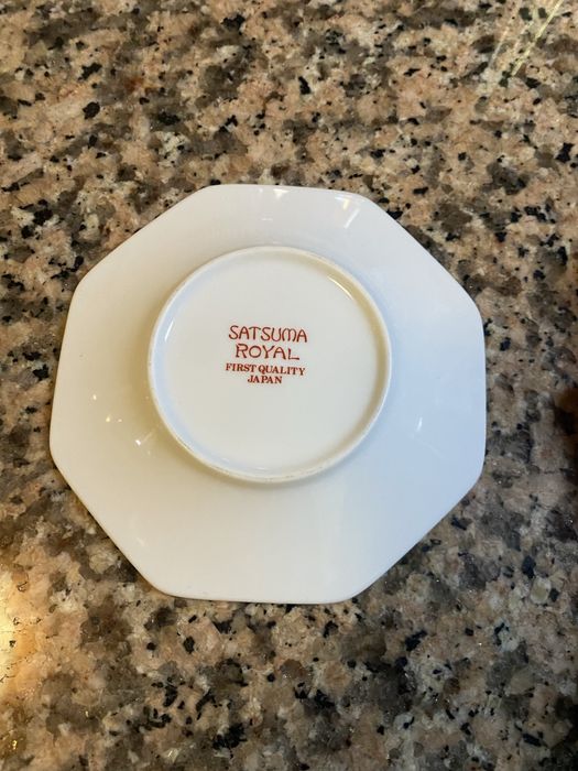 Prato decotatico pequeno Japones