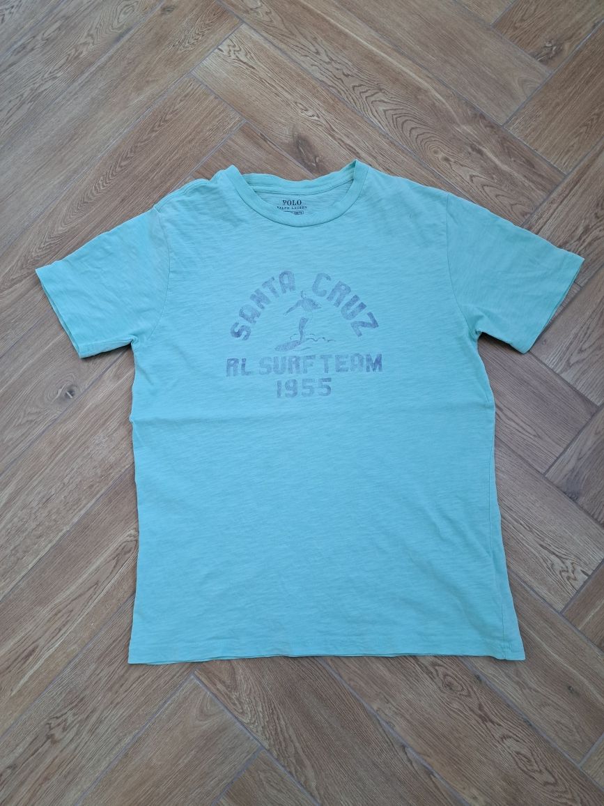Sportowa koszulka T-shirt bluzka z nadrukiem Ralph Lauren m