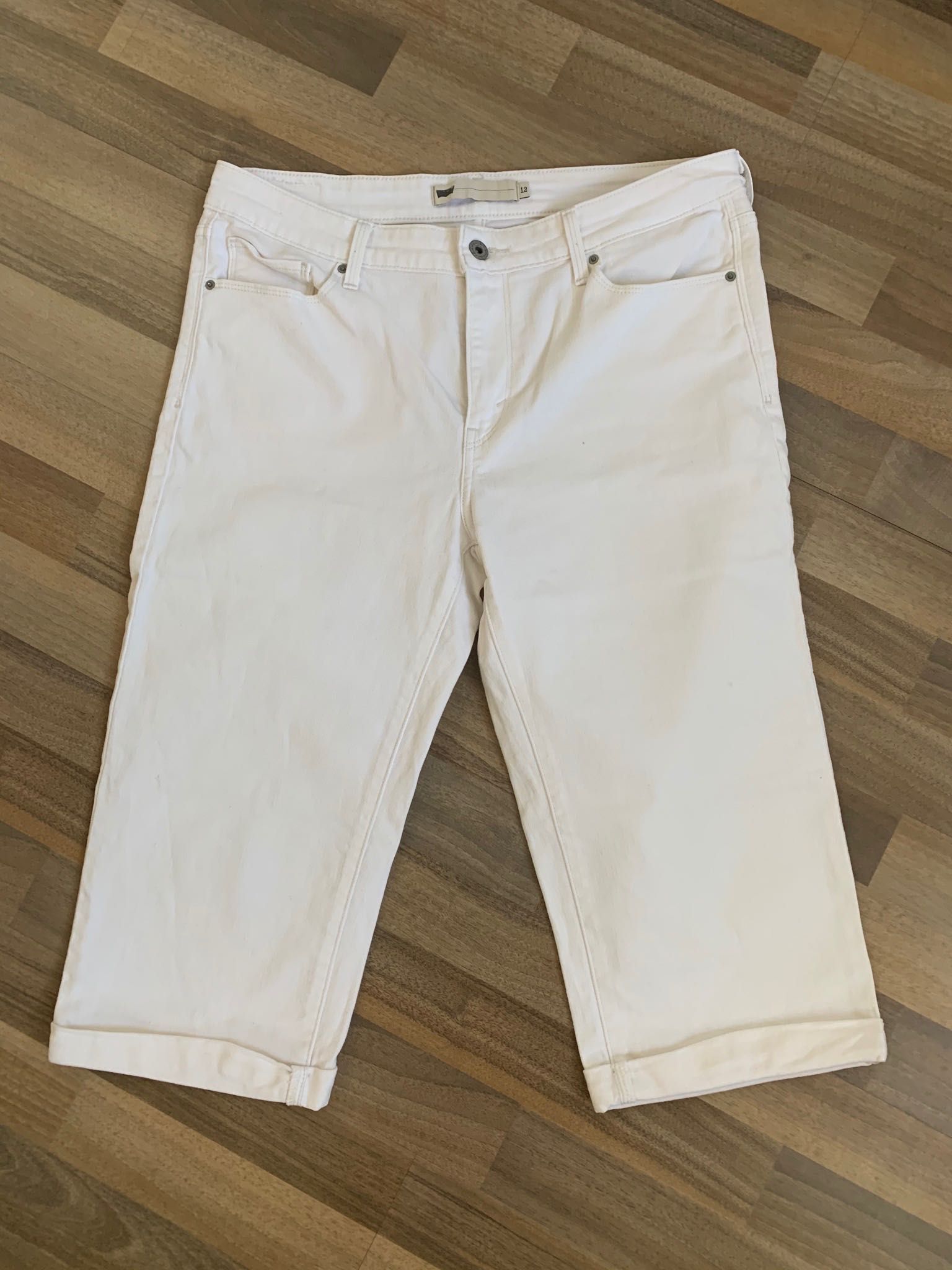 Spodnie damskie rozmiar 12 Levis 3/4