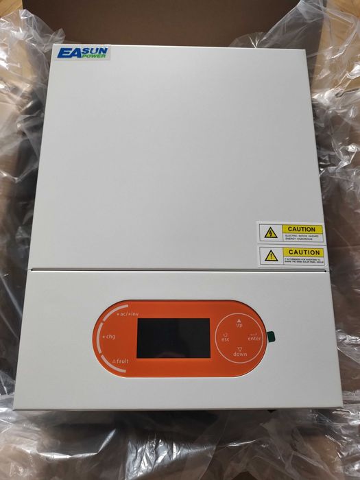 Гибридный солнечный инвертор EASUN 24V 3.2KW-WiFi Заряд 80А 48v 6KW