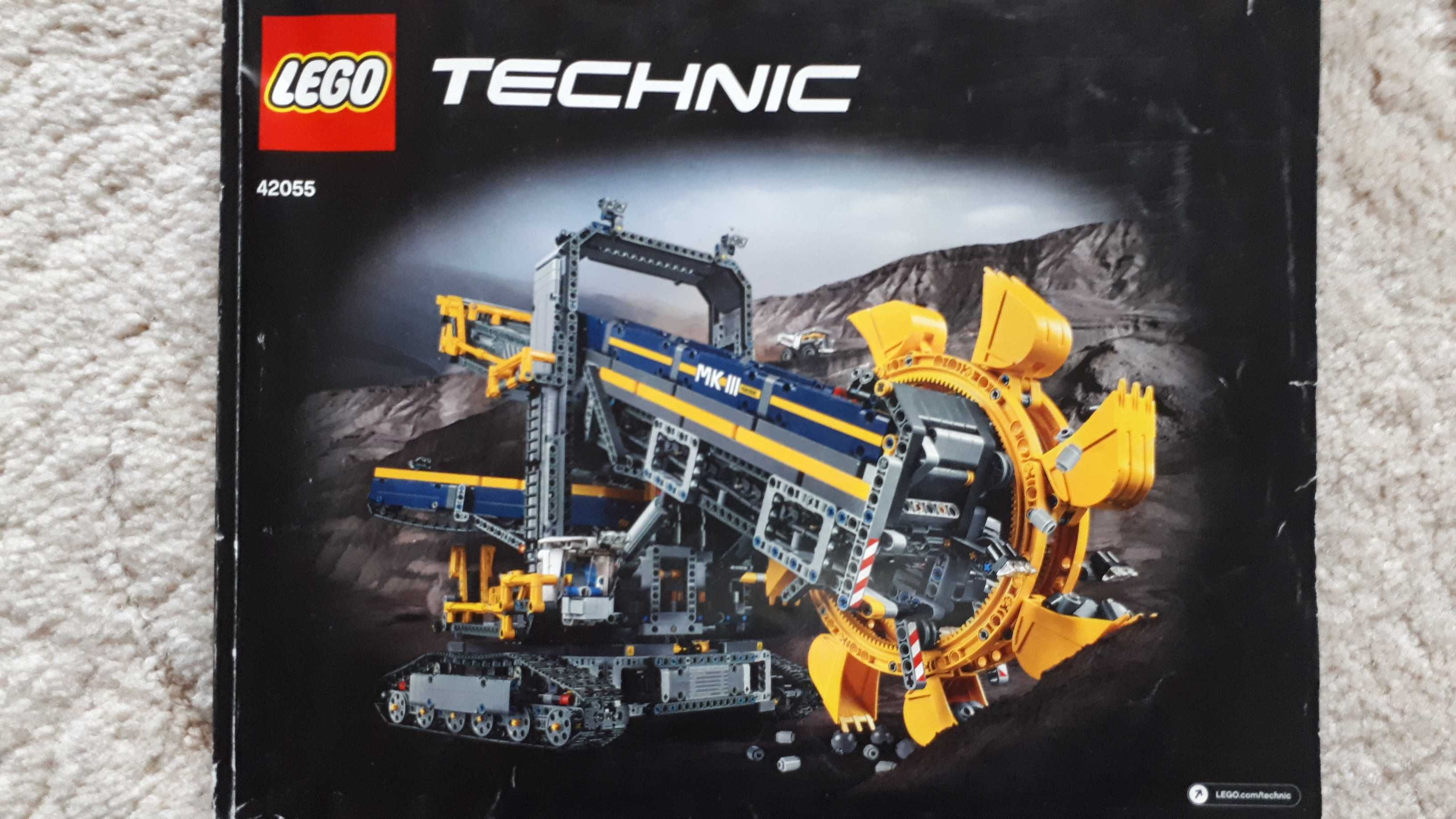 Lego technic 42055 koparka górnicza .