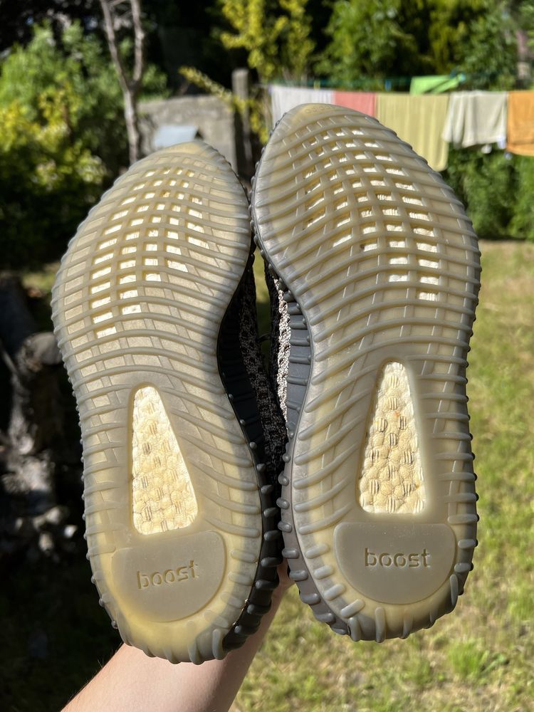Adidas Yeezy Boost 350 V2 Ash Stone sneakersy niskie szare kanye 41 1/