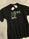 Czarny t-shirt unisex Loewe