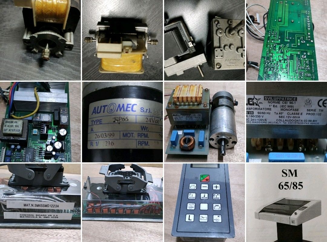 Запчасти на проявочную машину фотовывода LASTRA  SM 65/85