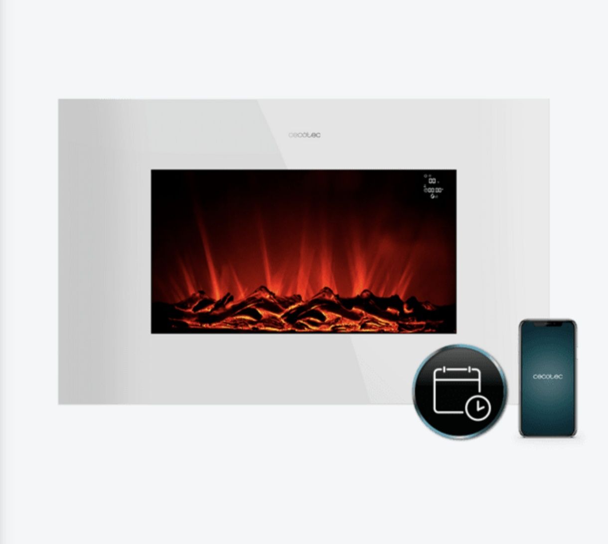 Lareira elétrica Ready Warm 3590 Cecotec