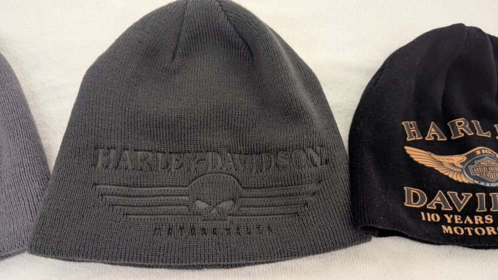 Шапки   с черепами Harley Davidson