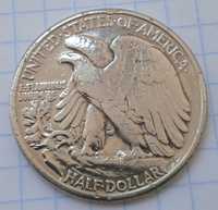 Монета Half dollar 1944 р.срібло