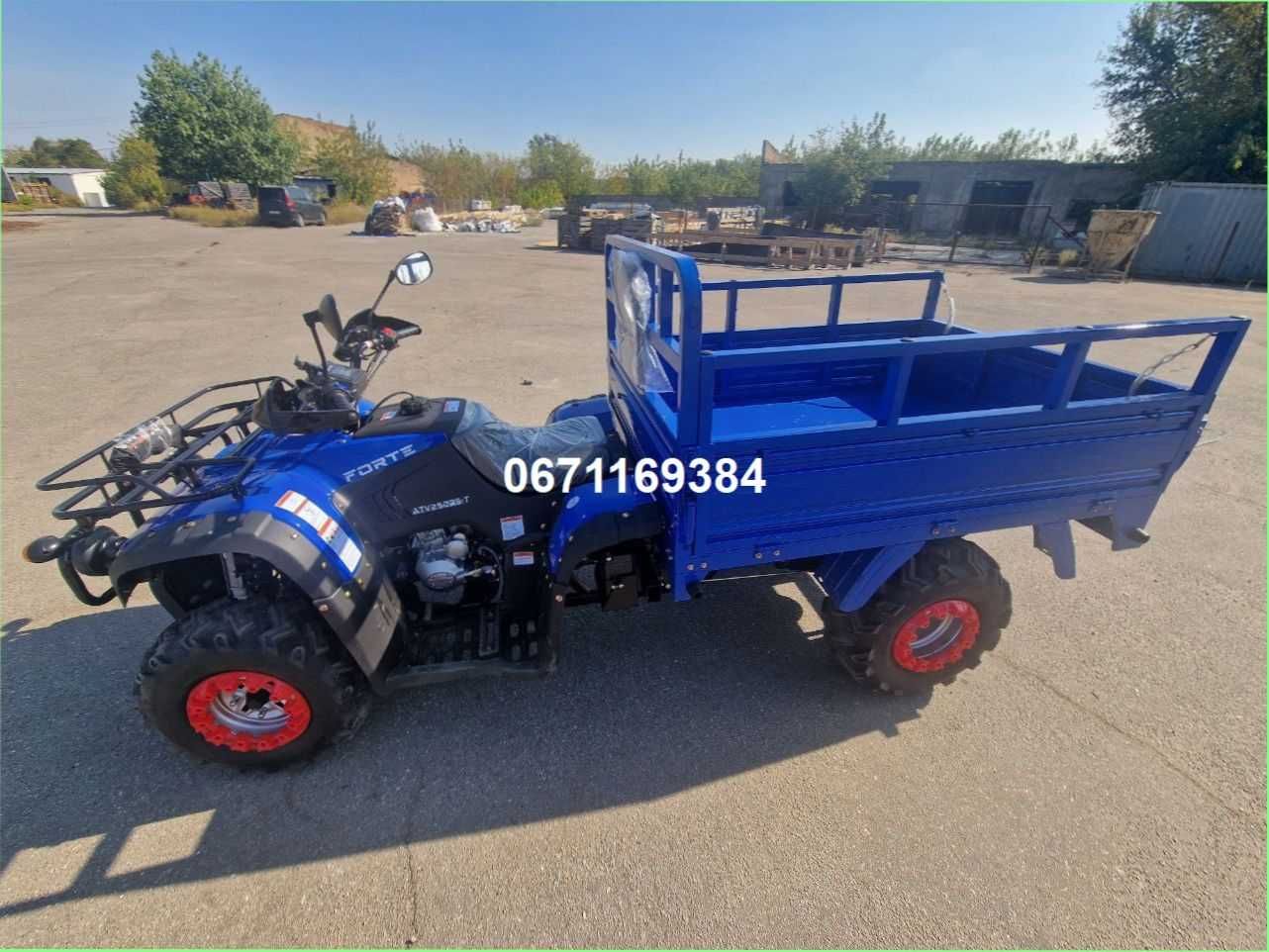 Потужний квадроцикл FORTE ATV-250BS Гарантія Форте