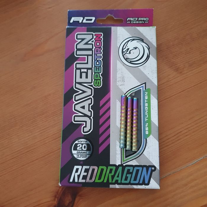 Red Dragon Javelin Spectron 20g soft darts softtip 85% tungsten