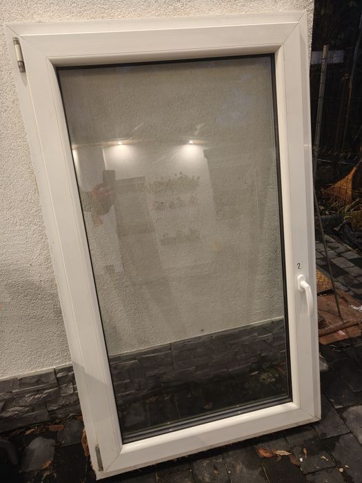 Okno pcv po demontażu