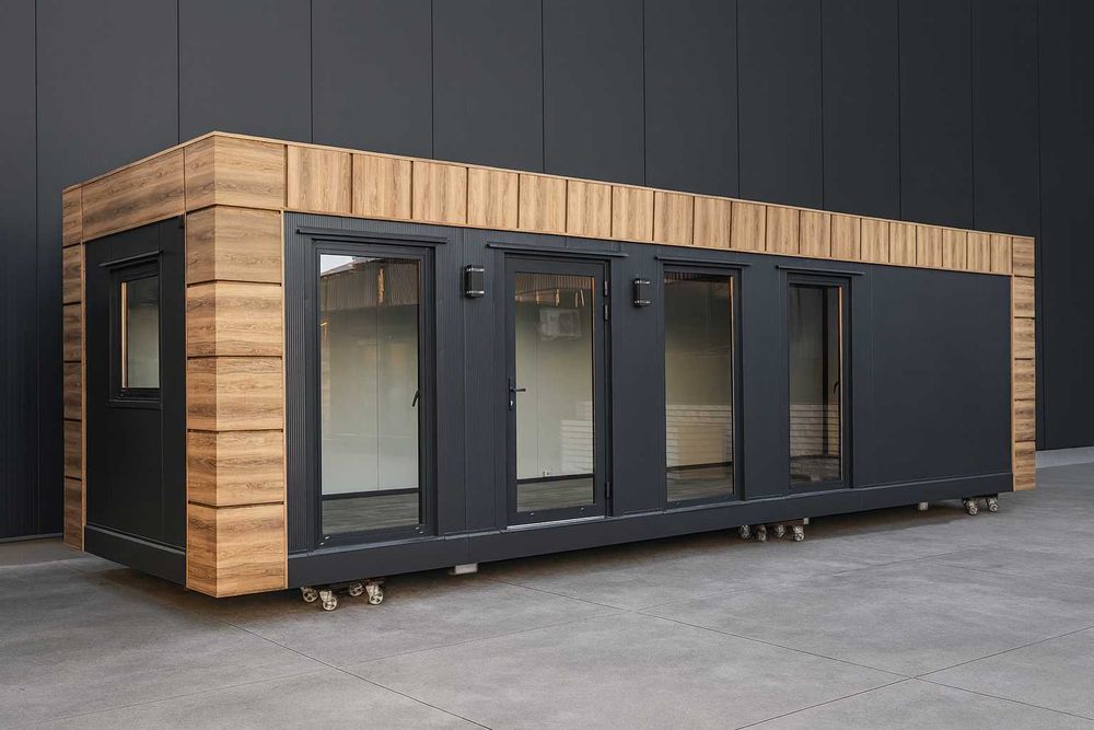 Pawilon Kontener Handlowy Usługowy Gastronomiczny 5x3 6x3 7x3 OD RĘKI