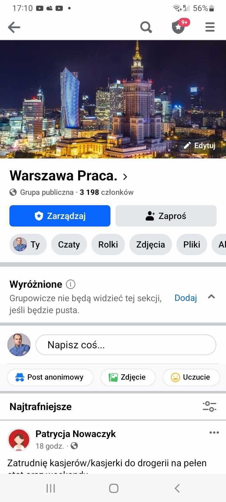 Sprzedam FanPage i Grupę na FB