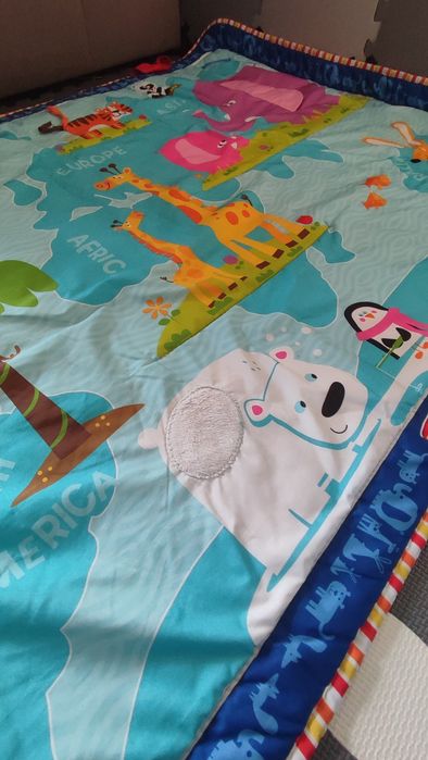 Duża mata edukacyjna dla dziecka