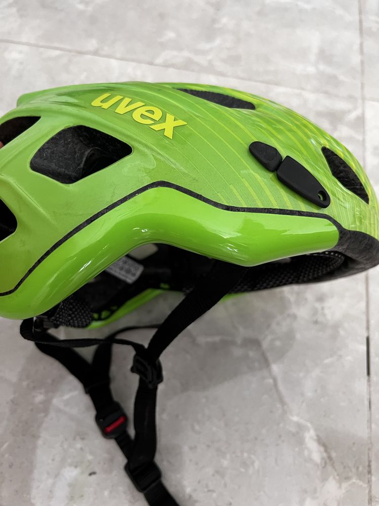 Kask uvex 52-57 dla chlopca super stan