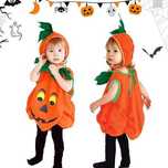 Kostium niemowlęcy na Halloween, kostium dyni  L (106-120cm)