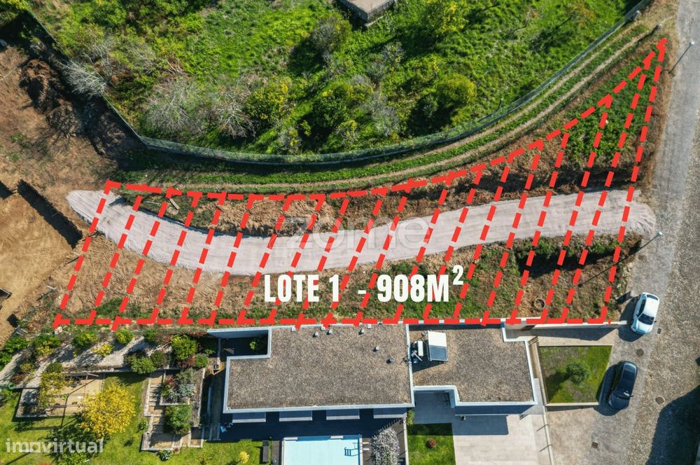 Terreno para moradia térrea com piscina em Vila Nova de Cerveira
