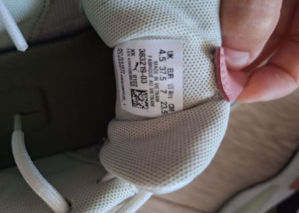 Кросівки puma 37.5розмір 23.5см