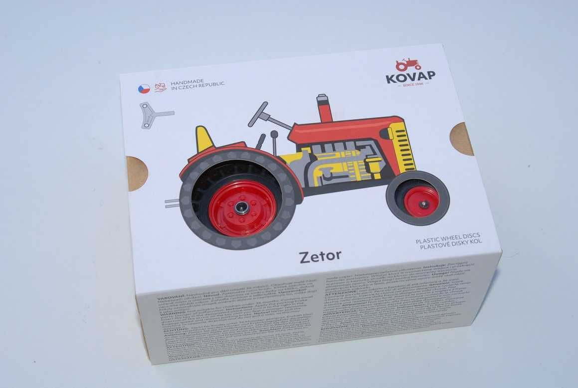 model zabawka traktor Zetor blaszany nakrecany