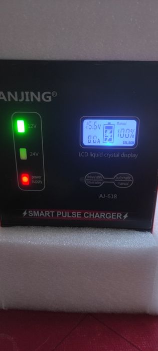 Зарядка 12-24V 20A 600W LI-ION AGM GEL LIFEPO4