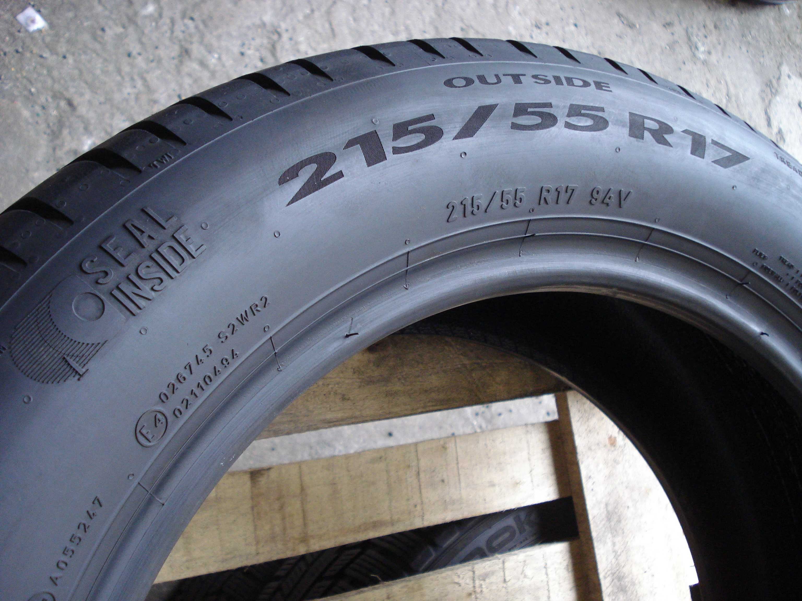 Pirelli Cinturato P7  215/55 r 17  2 - sztuki letnie