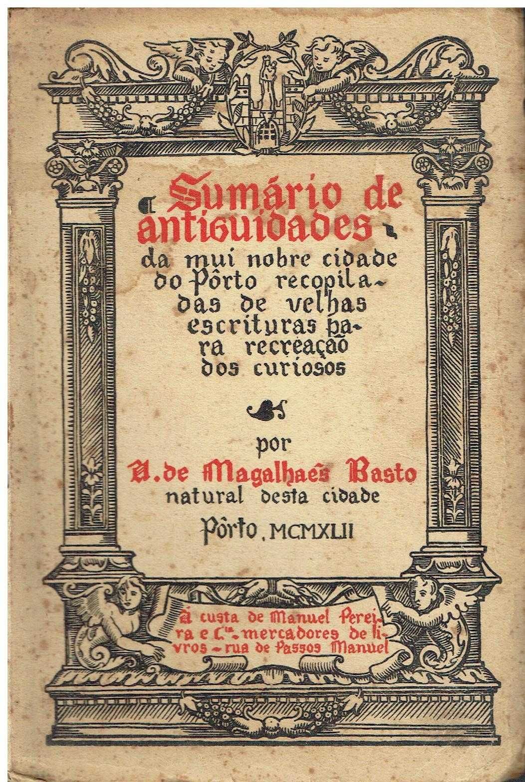 7331
	
Sumário de antiguidades 
de A. de Basto Magalhäes.