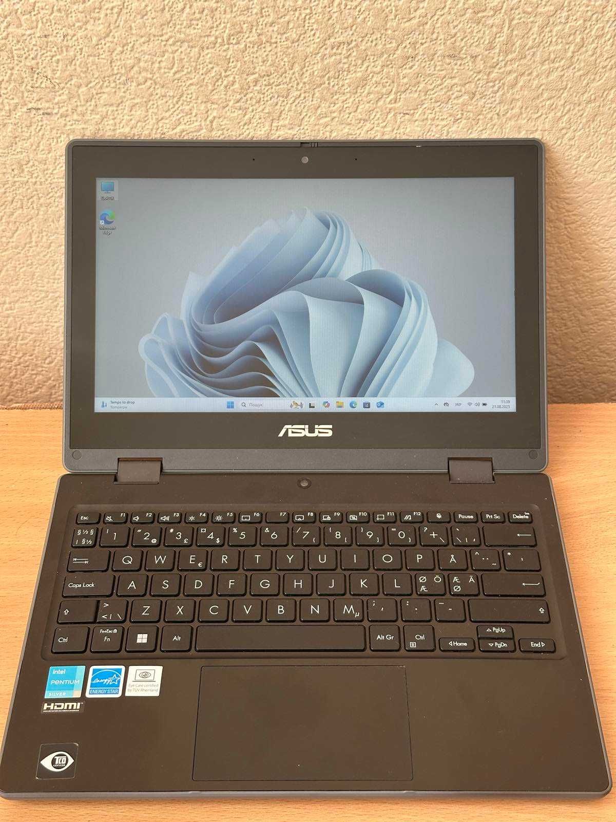Трансформер Asus BR1100FK 11.6"IPS ТАЧ N6000(4/4)/8Gb DDR4/SSD128/UHD