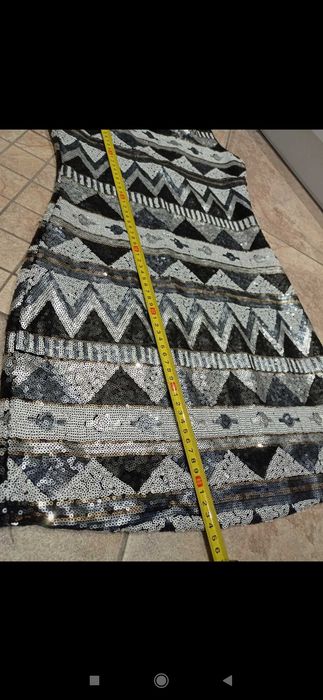 Sylwestrowa sukienka S