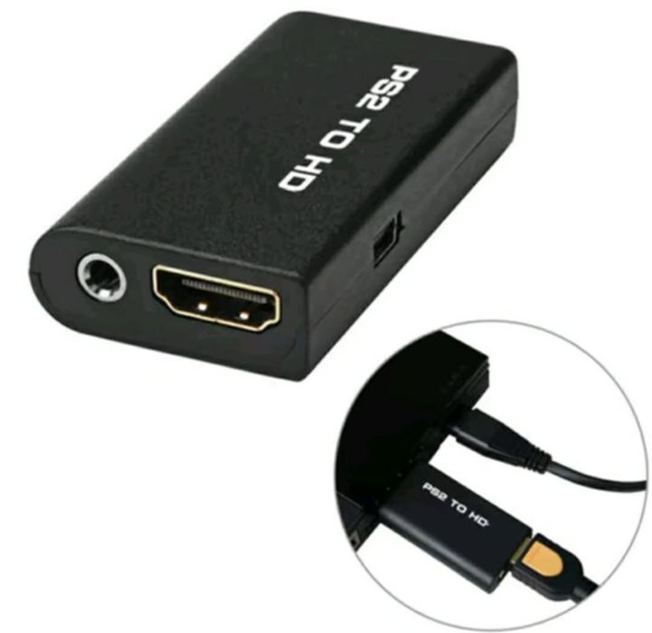 Adapter PS2 HDM TV Poprawia Jakość Obrazu Nowa Wysyłka OLX Gwarancja