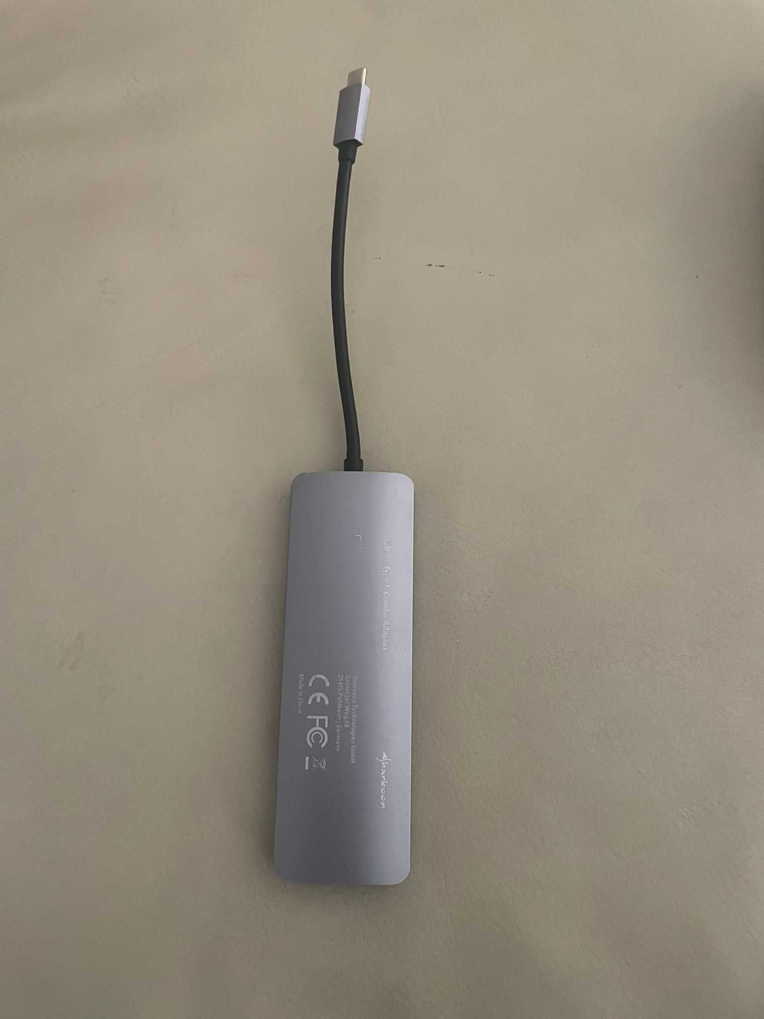 Adaptador de interface SHARKOON USB 3.0 Type C