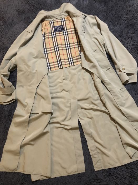 Burberrys London Męski płaszcz trencz vintage 52