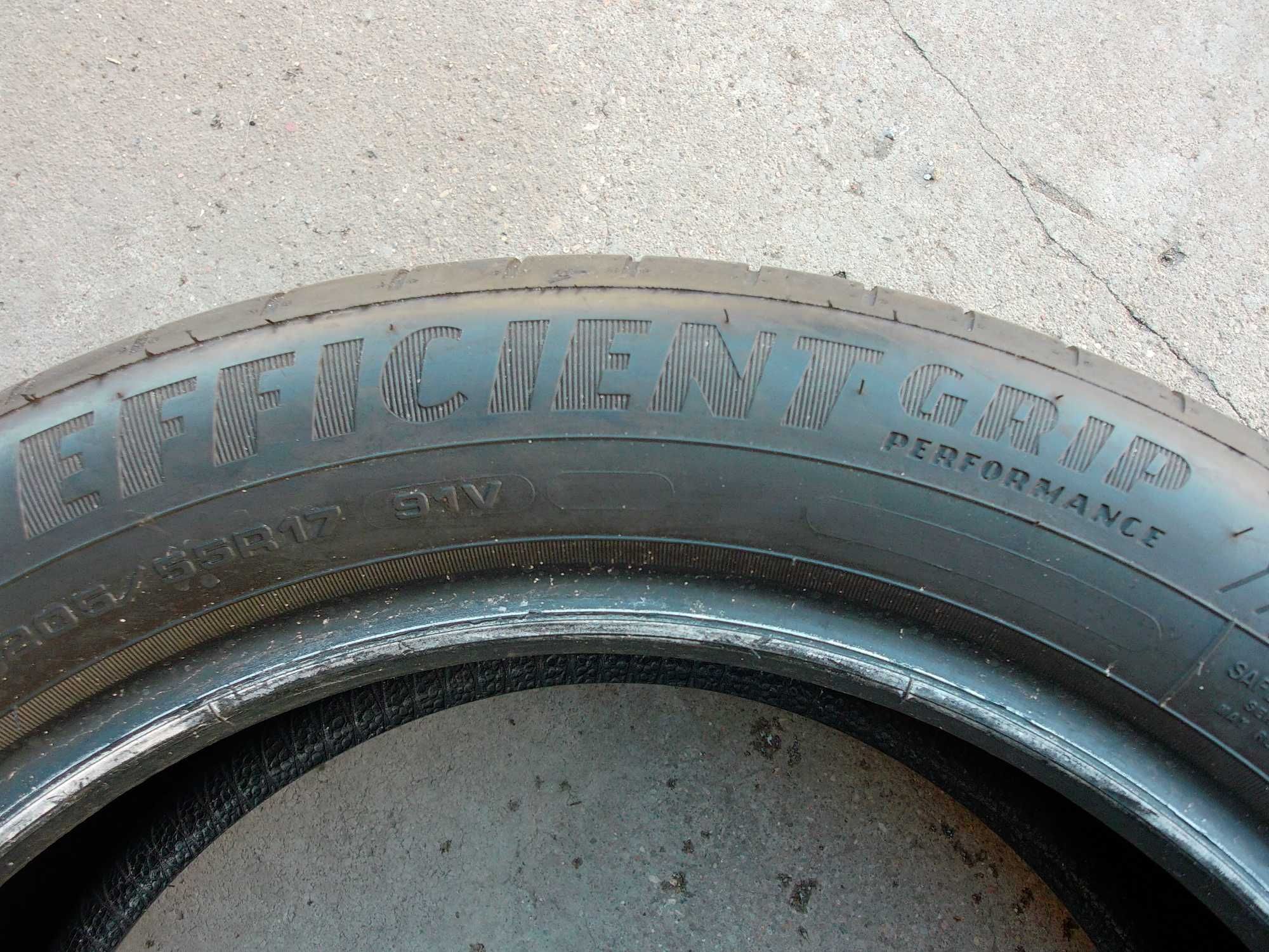 Goodyear EfficientGrip Performance 205/55/17 91V ładne z 2022r