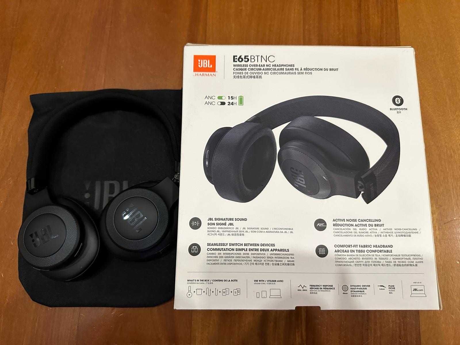 auscultadores JBL E65 BTNC