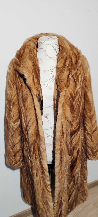 Futro naturalne norki-kurtka 7/8
