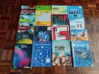 livros manuais cadernos atividades 10º 11º 12º todas as disciplinas