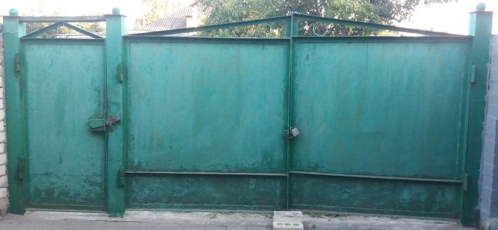 Ворота   металеві