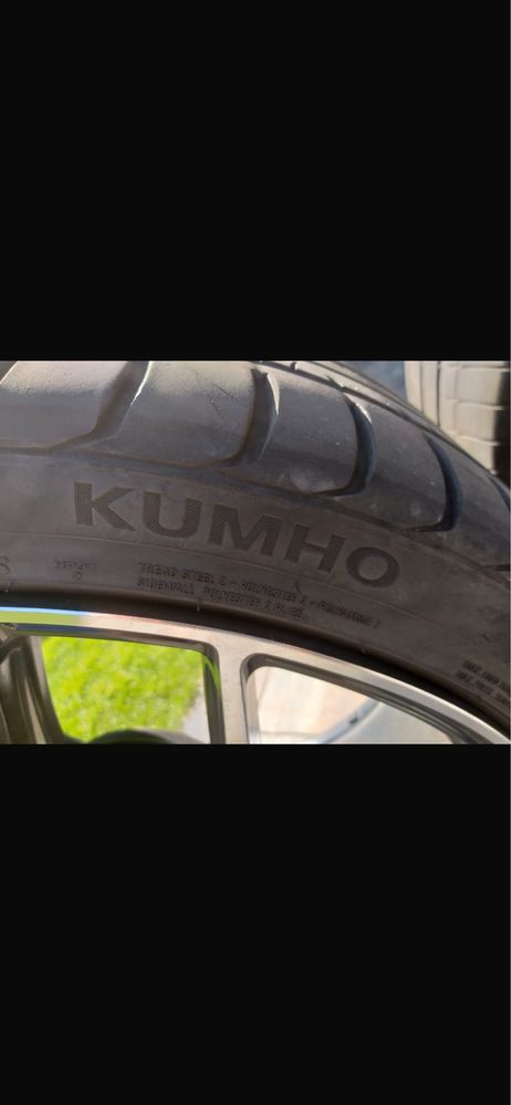 Koła felgi opony 22 cale ABSWheels Kumho Vredenstein BMW X6