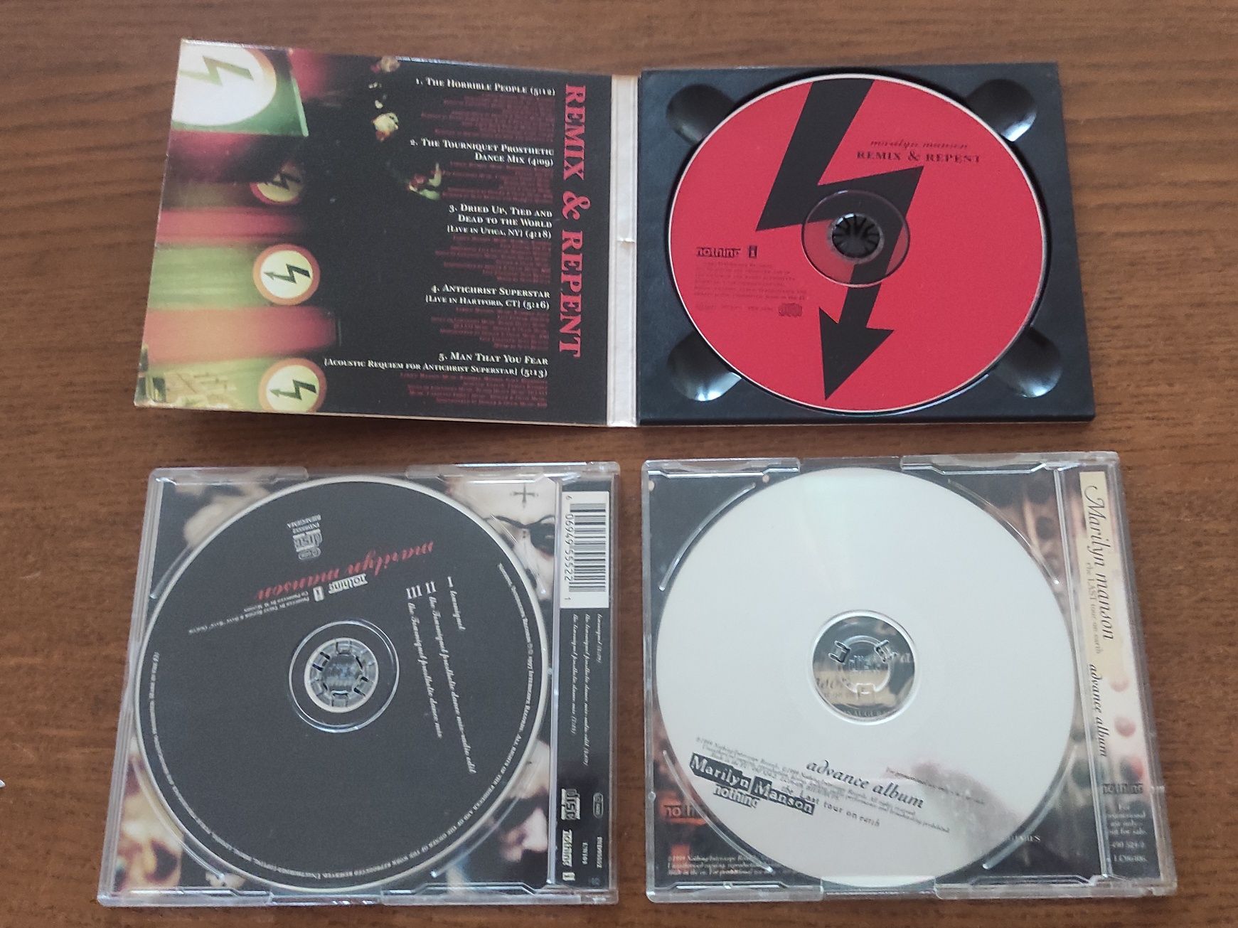 Marilyn Manson vários cds