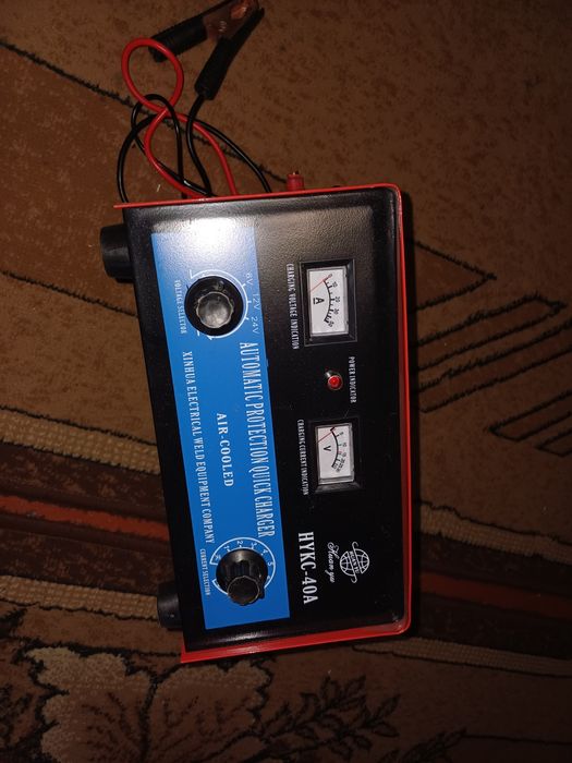 Зарядний пристрій 6х12х24в 40а