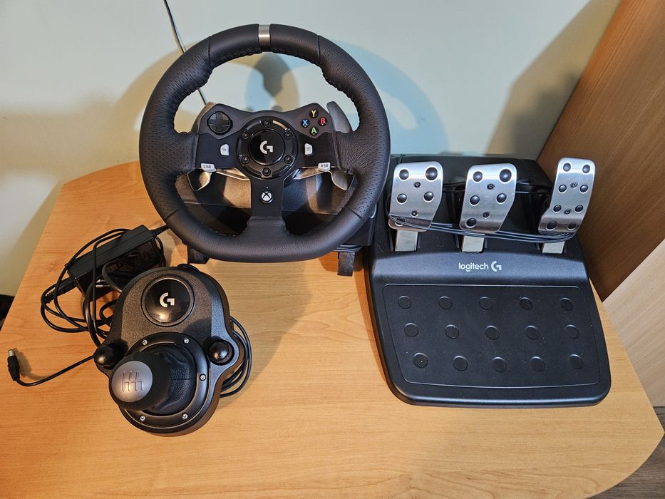 Logitech g920 + shifter