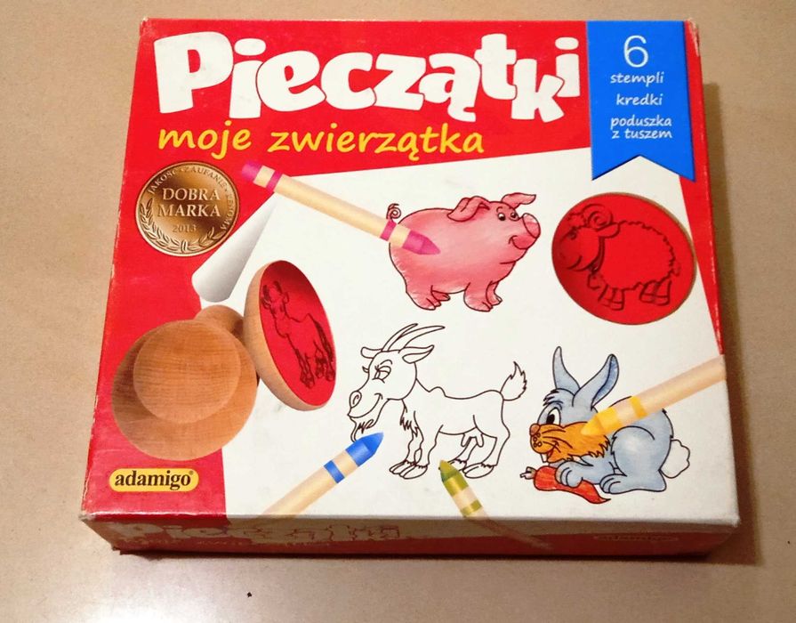 Pieczątki moje zwierzątka Adamigo