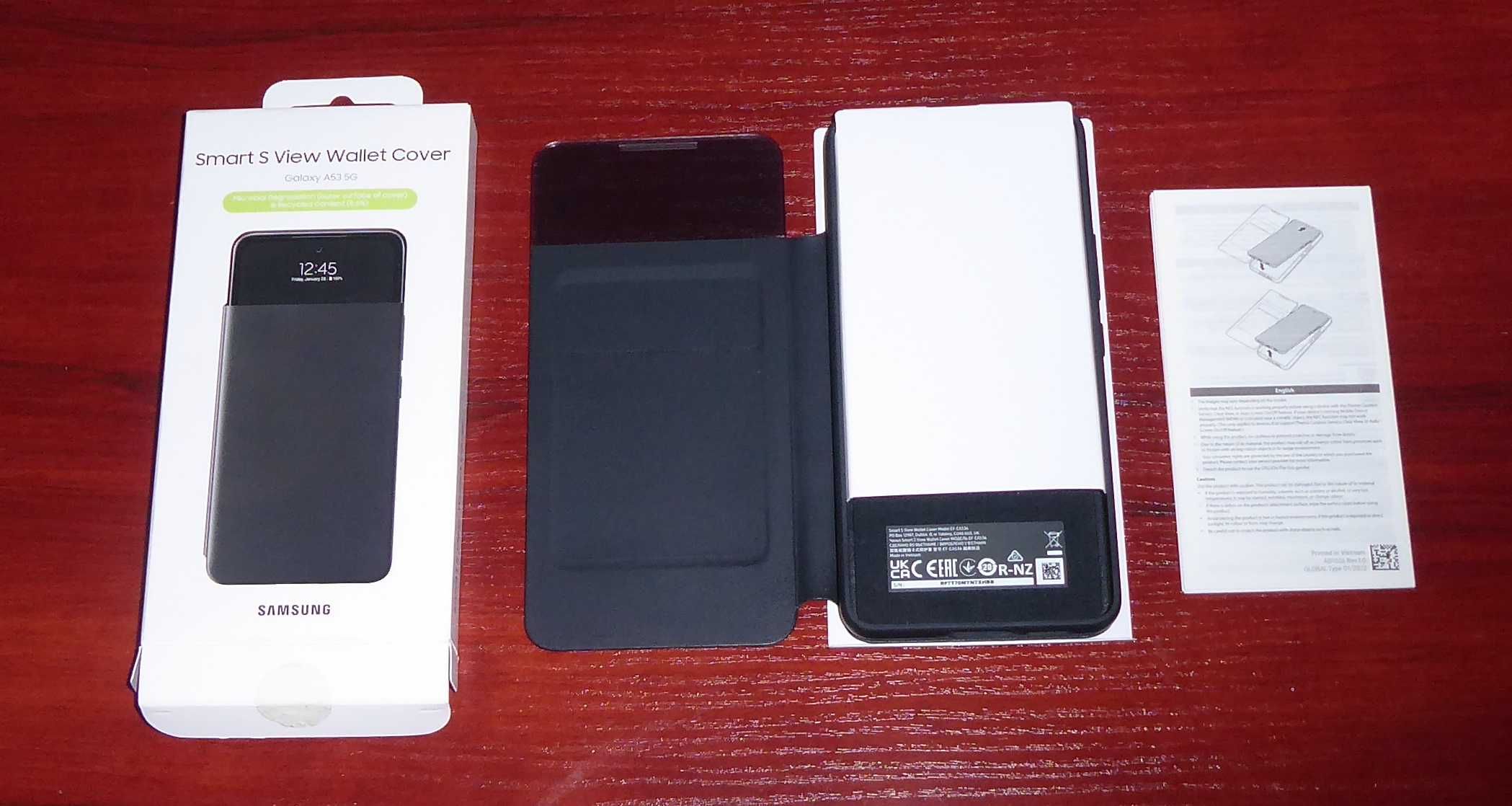 Smart S View Wallet Cover - Etui Galaxy A53 5G - Oryginał.