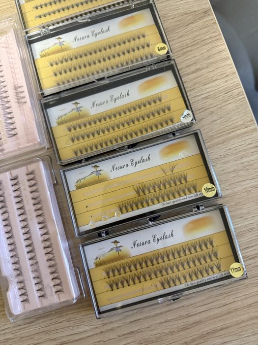 Накладні пучкові та стрічкові вії