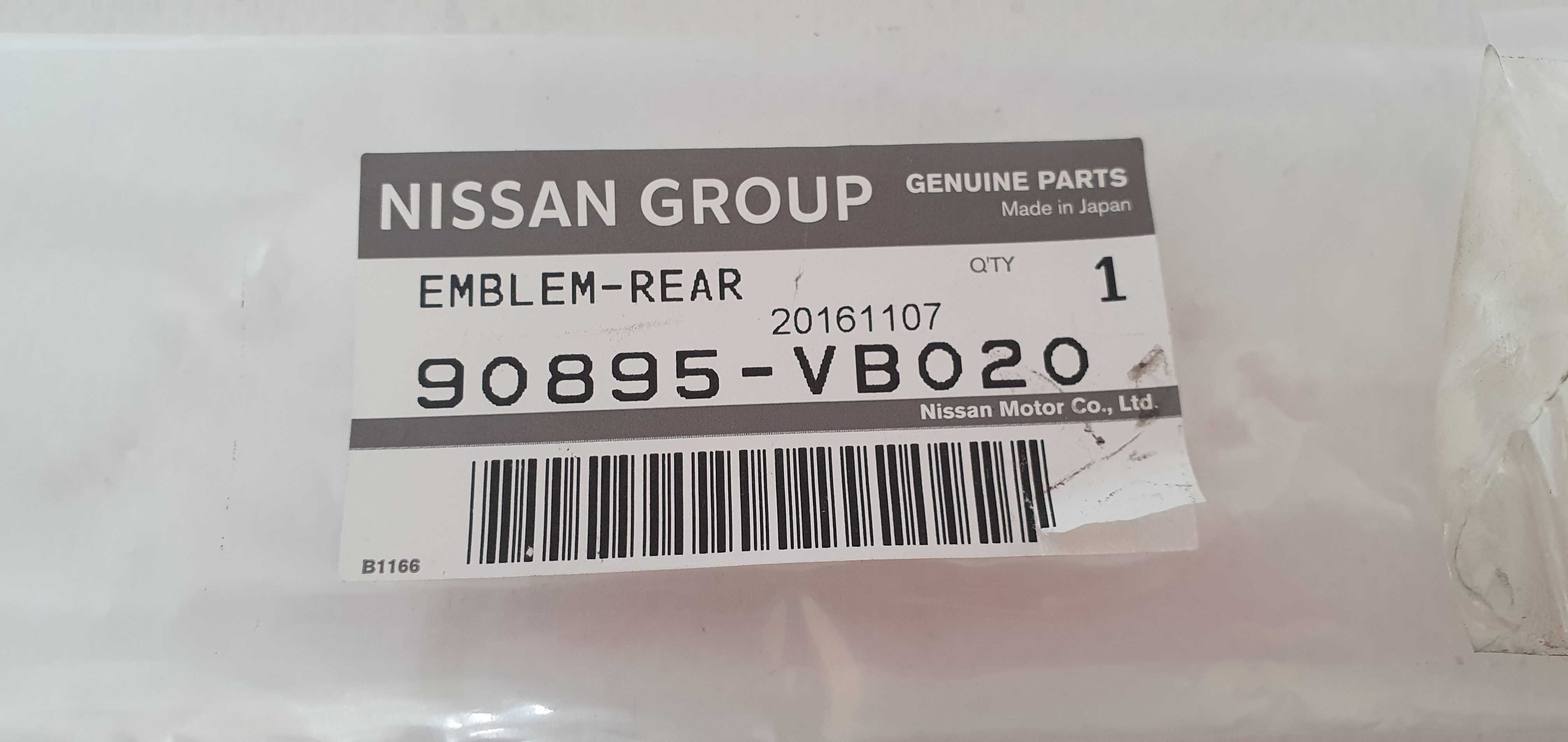 Emblemat Nissan PATROL GR OE Nowy