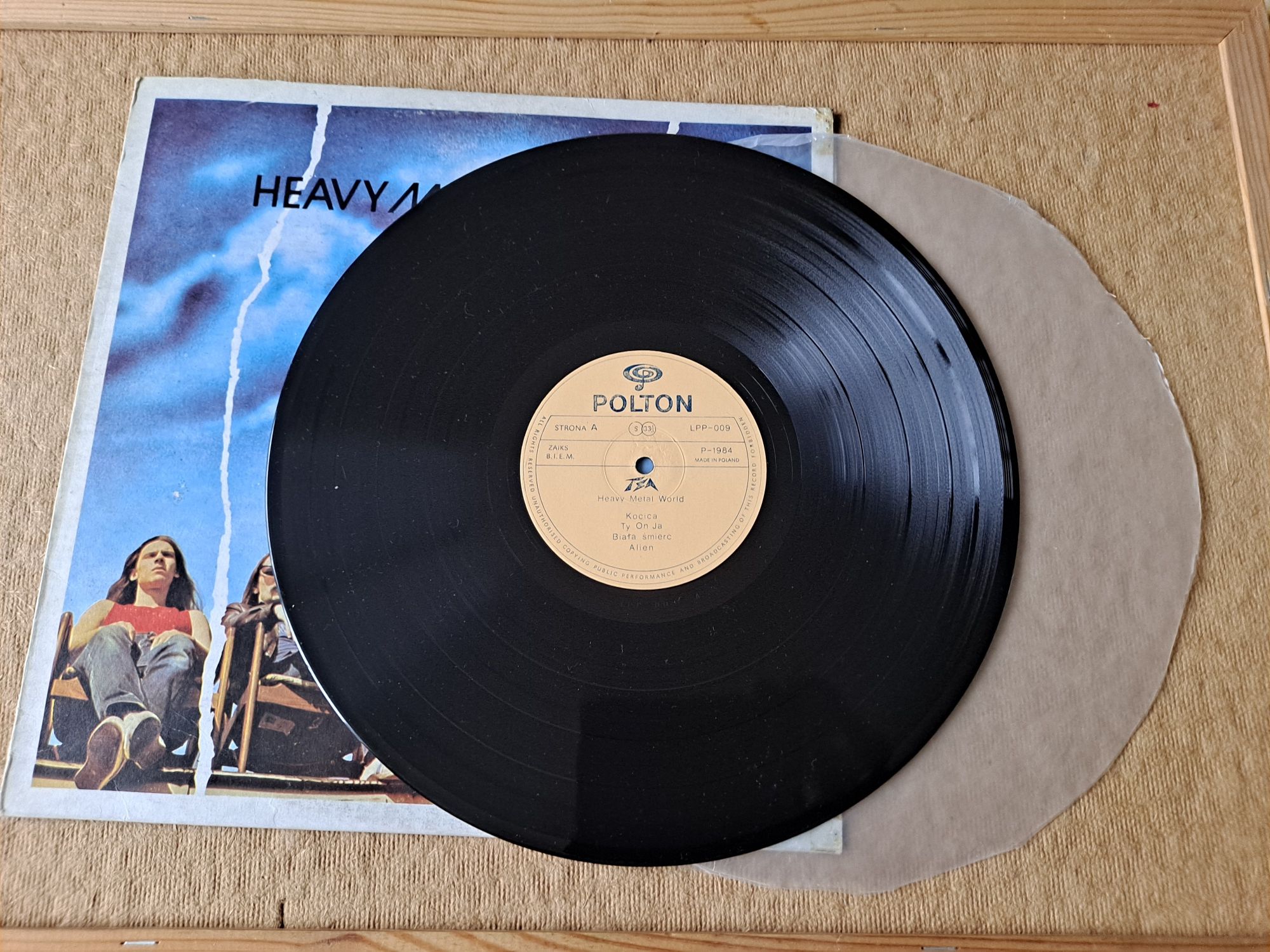 TSA Heavy Metal World winyl LP 1984 r.