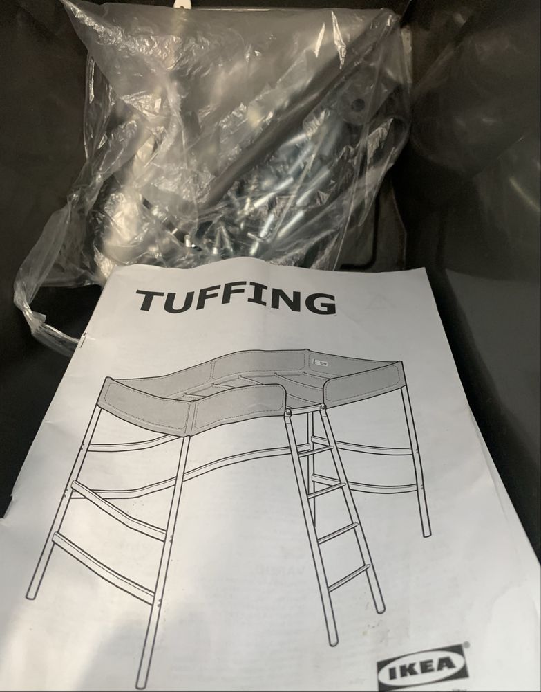 RAMA łóżka piętrowego TUFFING IKEA