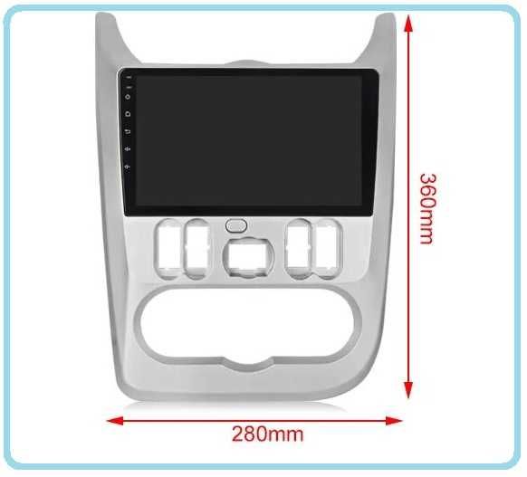 Магнітола Renault Logan, Sandero, Duster Android, USB, 4G, CarPlay!