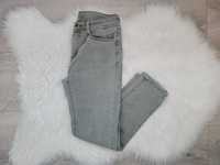 Zielone spodnie dżinsy skinny / rurki, Street One, 25/26 (36, S)