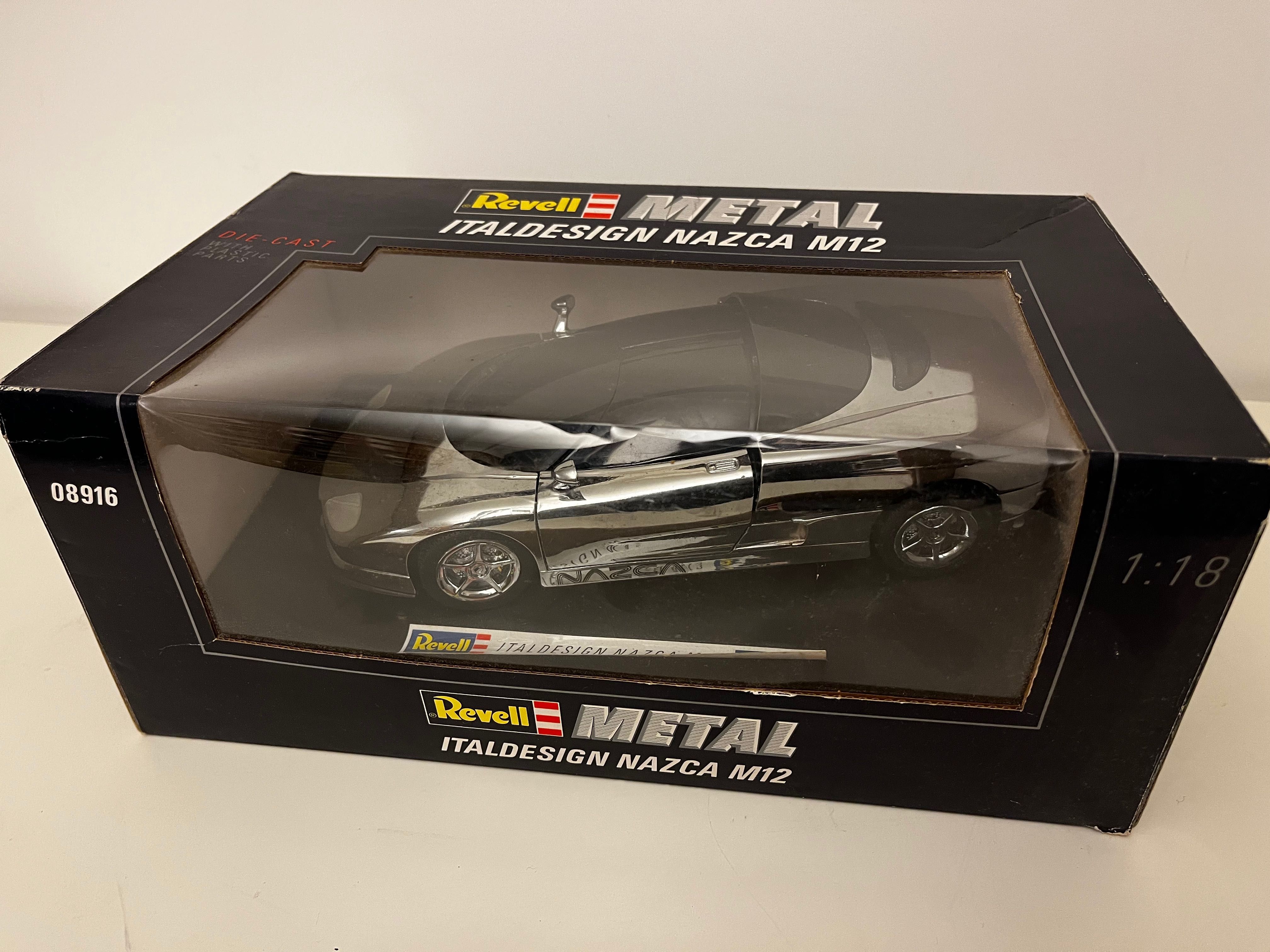 Automóveis Miniatura em Metal Escala 1:18 Burago, Revell, Maisto