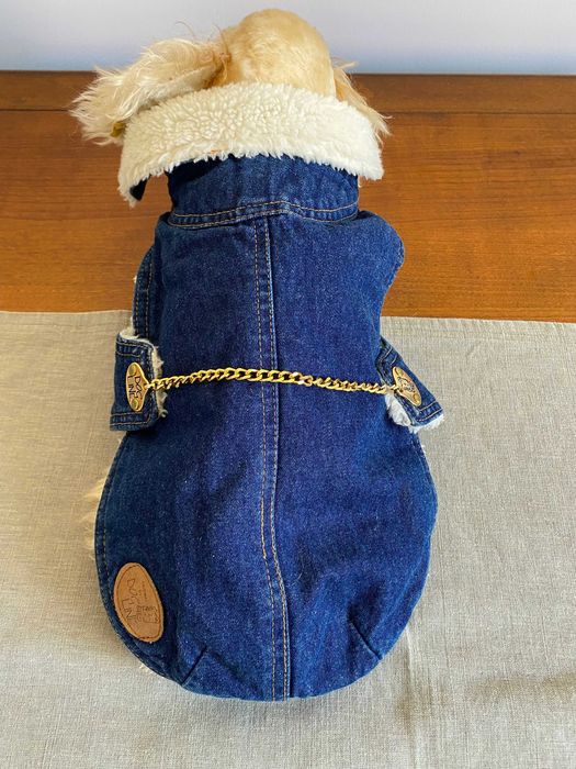 Oryginalna Kurtka Jeansowa Dla Psa „Dog Line” Made in Italy